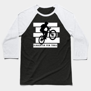 Mountain Biking Baseball T-Shirt